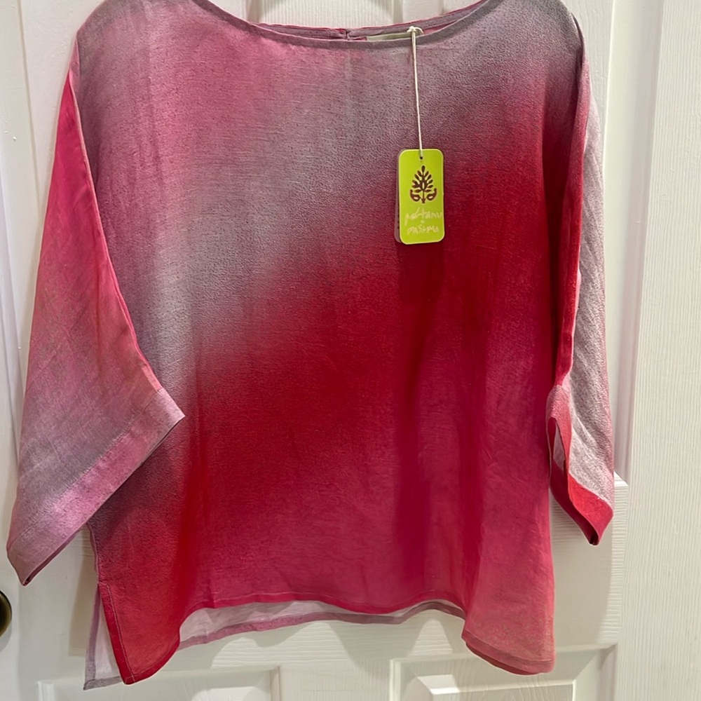 Petanu by Pashma linen silk top